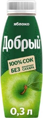 Сок яблочный 0,3 л
