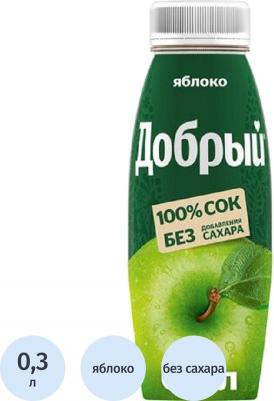 Сок яблочный 0,3 л – фото 3