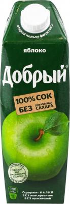 Сок яблоко 1л – фото 1