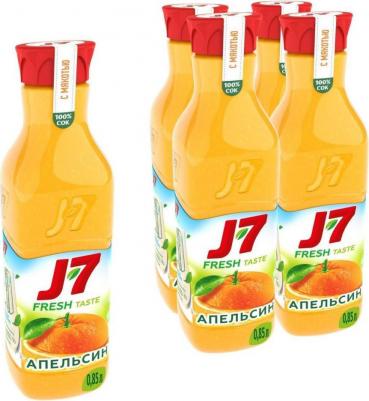 Сок апельсиновый с мякотью 0.85 л