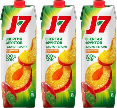 Сок Яблоко-Персик охлажденный 0,97 л – фото 6