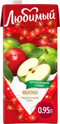 Напиток сокосодержащий Яблоко осветленный 950мл – фото 3