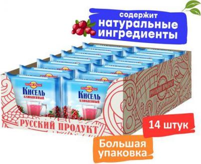 Смесь для приготовления киселя клюква 190 г – фото 5