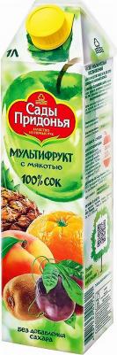 Сок мультифруктовый с мякотью 1 л – фото 7