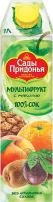 Сок мультифруктовый с мякотью 1 л – фото 14