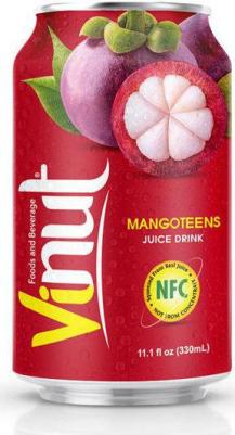 Напиток сокосодержащий безалкогольный негазированный "Сок Мангустина", 330мл, набор 24шт. экзотические фруктовые напитки – фото 1
