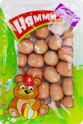 МД Бородина "Крошка Нямми" Колбаски (сосиски) вареные, 240 г – фото 7