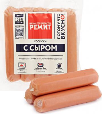 Сосиски с сыром, 480 г