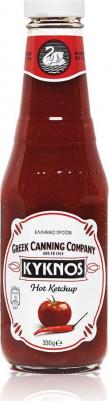 Кетчуп томатный Kyknos, острый, 330 мл – фото 2