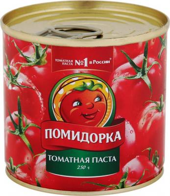 Паста томатная 100% натуральная, 250 мл