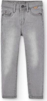 Джинсы для мальчика с застежкой на пуговицы и карманами, серый