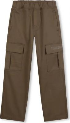 Детские однотонные брюки, военный зеленый