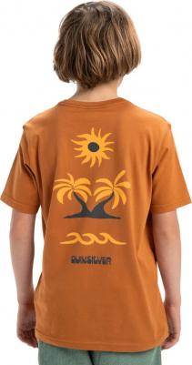 Детская футболка Evo Road End, коричневый – фото 1