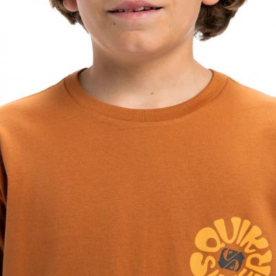 Детская футболка Evo Road End, коричневый – фото 4