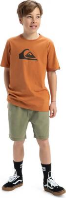 Детская футболка с логотипом EV Comp, коричневый – фото 4