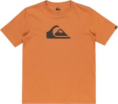 Детская футболка с логотипом EV Comp, коричневый – фото 9