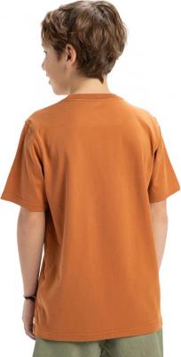 Детская футболка с логотипом EV Comp, коричневый – фото 10