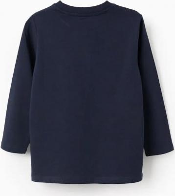 Набор из 2 детских футболок 100% хлопок с принтом на груди, светло-голубой – фото 1