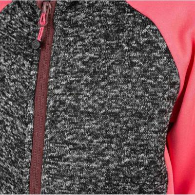 Флисовая куртка THAMOS из быстросохнущих функциональных материалов, цвет Dark Grey Melange – фото 4