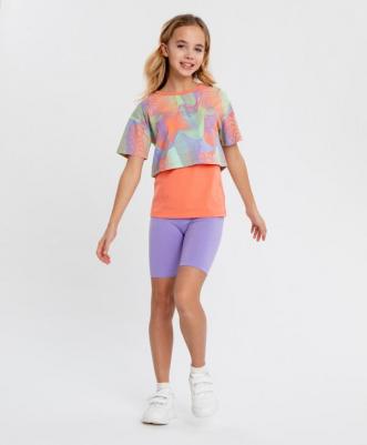 Велосипедки 124BBGA54033100, фиолетовый, 146 – фото 1