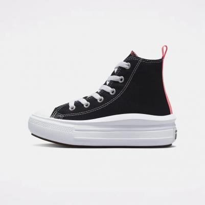 Детские повседневные кеды Chuck Taylor All Star Move, черный – фото 2