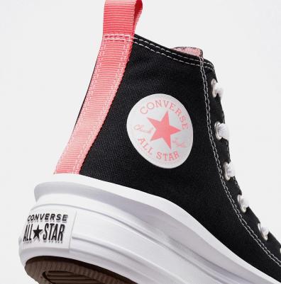 Детские повседневные кеды Chuck Taylor All Star Move, черный – фото 3