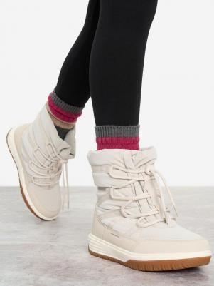 Сапоги утепленные для девочек Stitcher High Jr, Бежевый 4680577492543 – фото 6