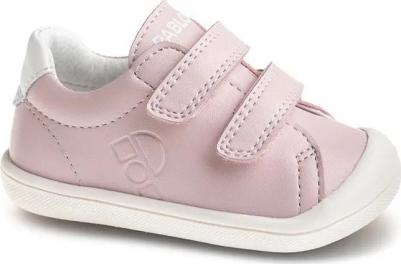 Детские кроссовки Leader-tech для девочек с застежкой-липучкой, белый – фото 4