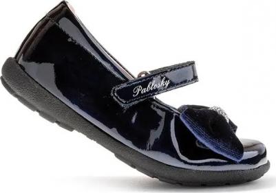 Детские туфельки из кожи на липучке, черный – фото 16