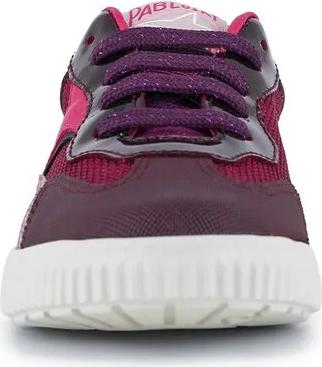 Кожаные кроссовки для девочек, темно-синий – фото 2