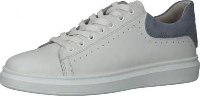 Кроссовки из гладкой кожи, цвет Wei_/blau