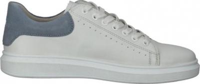 Кроссовки из гладкой кожи, цвет Wei_/blau – фото 3