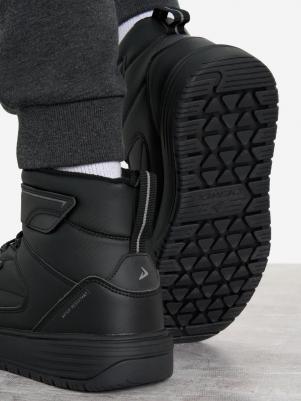 Ботинки утепленные для мальчиков Stitcher Mid, Черный – фото 2