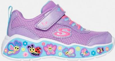 Детские кроссовки с подсветкой, нежно-розовый