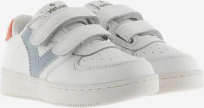 Детские кроссовки с контрастными деталями и цепкими ремешками, цвет Nude – фото 6