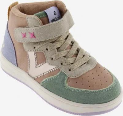 Детские высокие кроссовки с замшевыми вставками и эластичным шнуром, темно-серый – фото 7