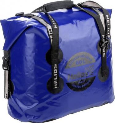 Гермосумка водонепроницаемая 60 литров, ПВХ, синяя/черная – фото 1