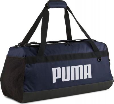 Сумка спортивная, отделение для обуви, плечевой ремень, синий