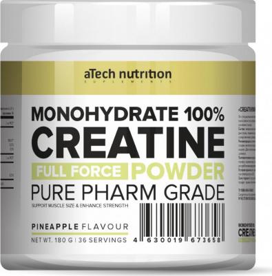 Creatine Monohydrate 100%, креатин 180 г