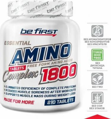 Amino 1800, аминокислоты, таблетки 210 шт – фото 4