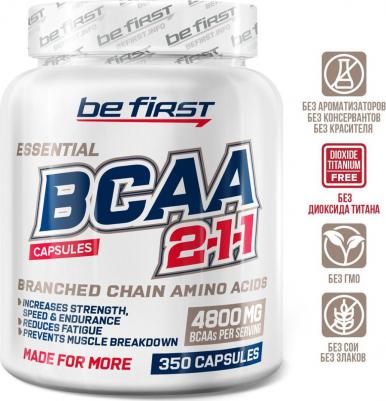 BCAA, аминокислоты, капсулы 350 шт