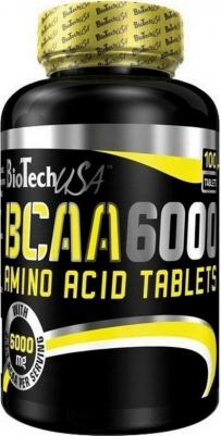 BCAA 6000, аминокислоты, таблетки 100 шт – фото 2