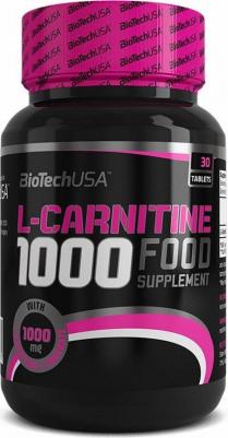 L-Carnitine 1000, жиросжигатель, таблетки 30 шт – фото 2