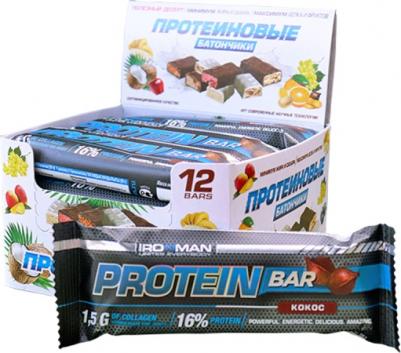 Protein Bar, батончик 50 г 12 шт – фото 8