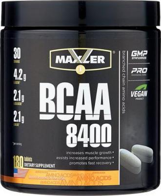 BCAA 8400, аминокислоты, таблетки 180 шт