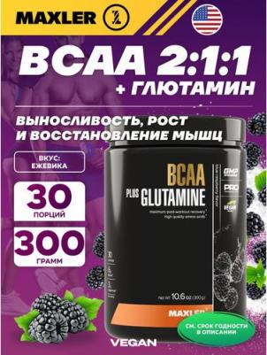BCAA + Glutamine, аминокислоты 300 г – фото 7