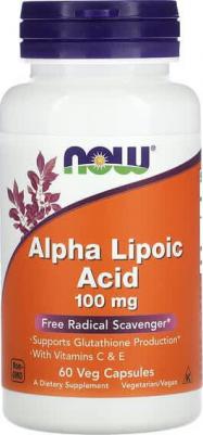 Alpha Lipoic Acid (Альфа-Липоевая Кислота) 100 мг 60 капсул