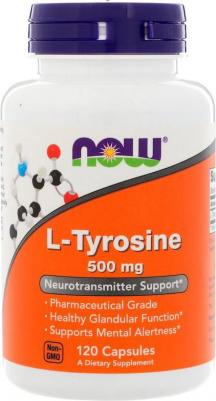 L-Tyrosine, аминокислоты, капсулы 120 шт – фото 9