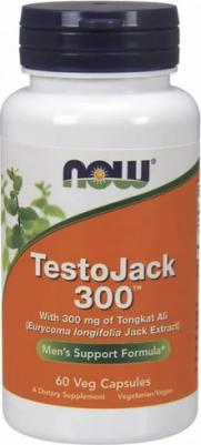 TestoJack 300, тестостероновый бустер, капсулы 60 шт