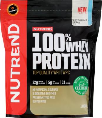 100% Whey Protein, протеин 1000 г – фото 1